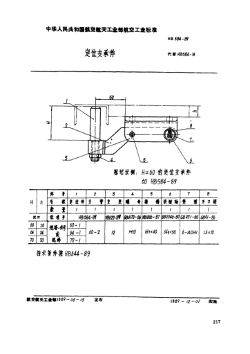 HB 584-1989定位支承件