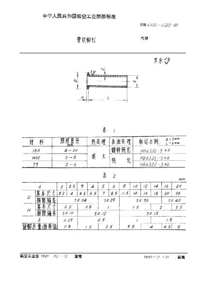 HB 6321-1989管狀鉚釘
