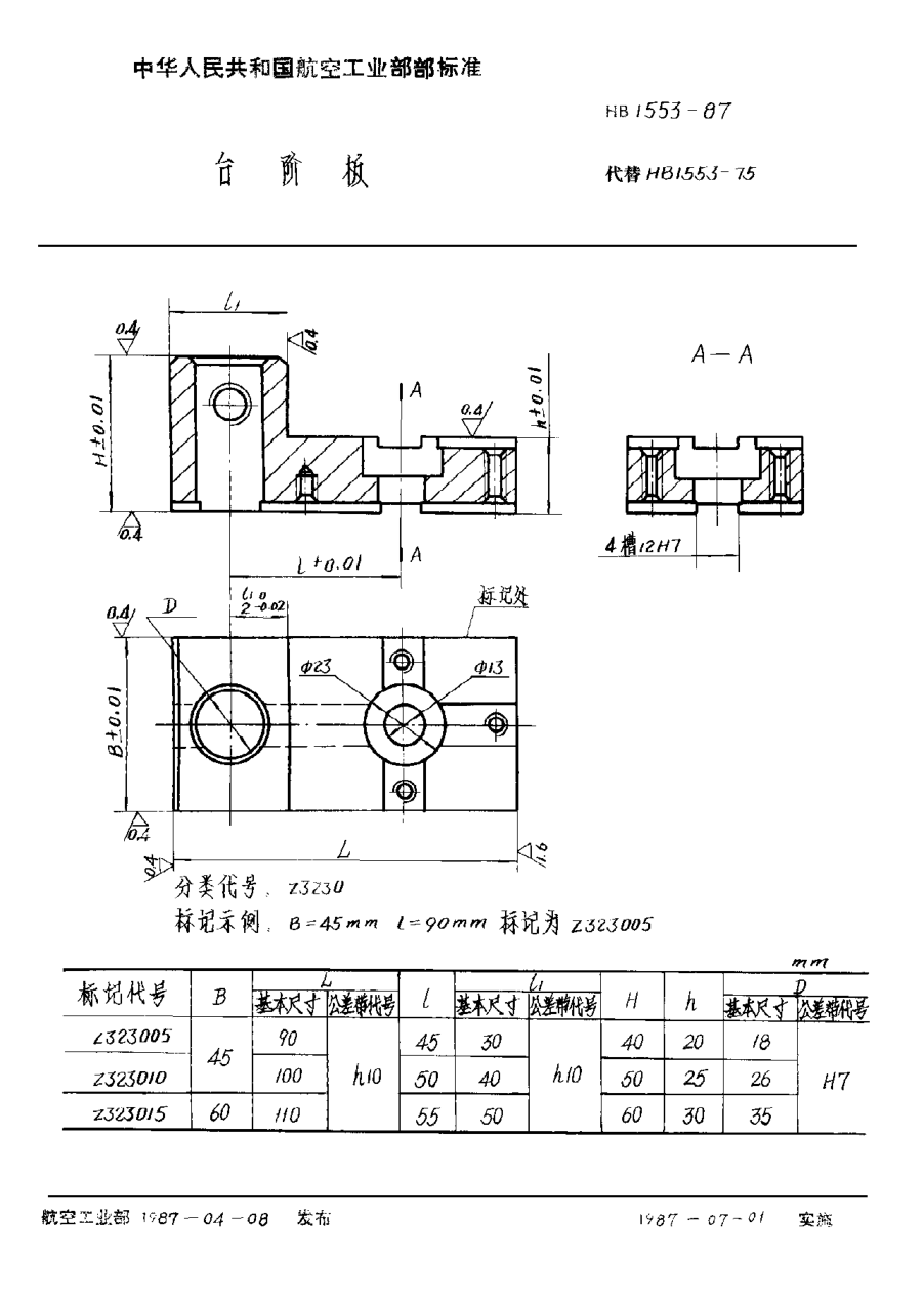HB 1553-1987臺階板