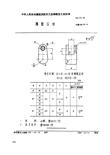 HB 578-1989橢圓壓塊