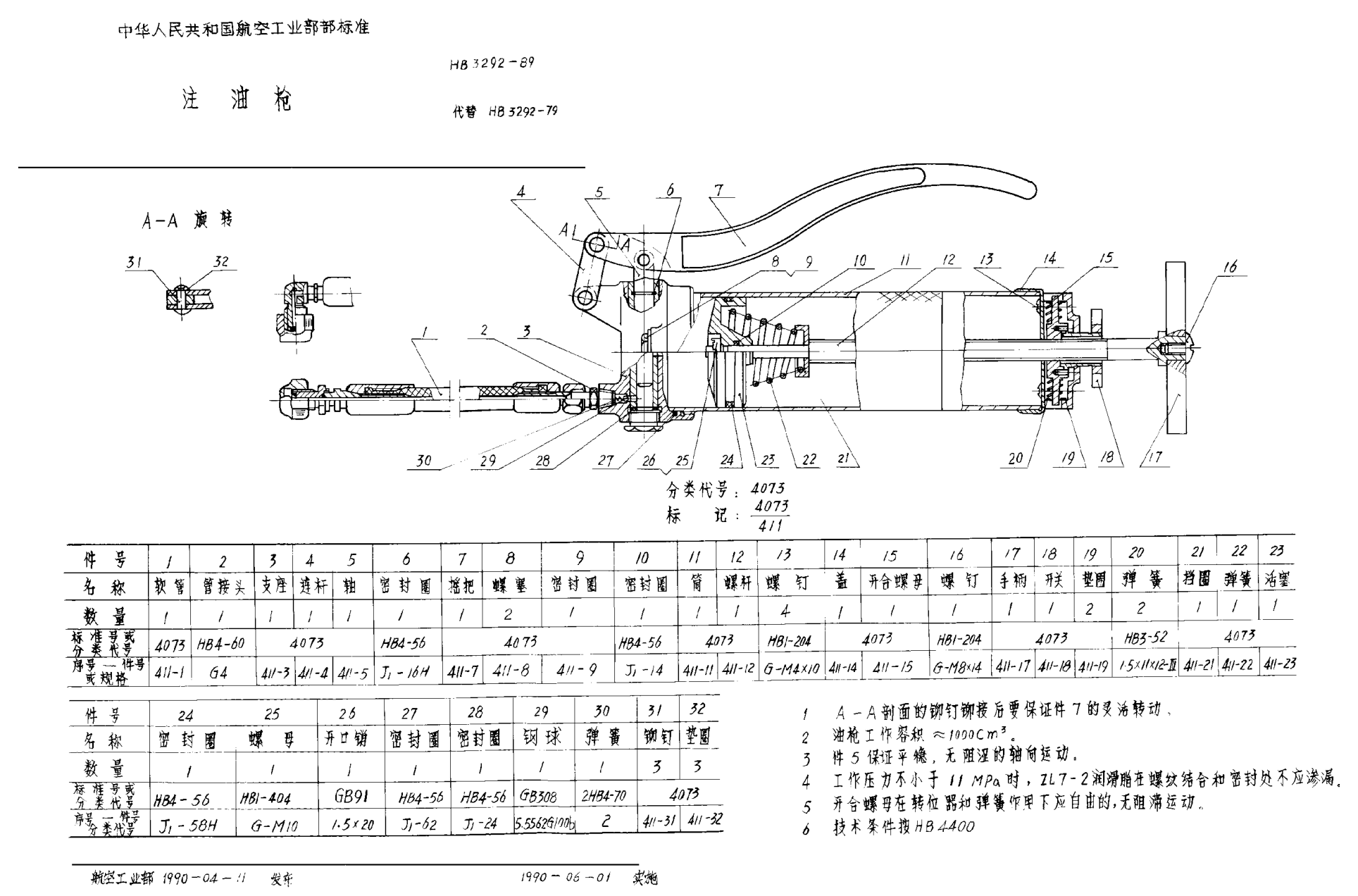 HB 3292-1989注油槍
