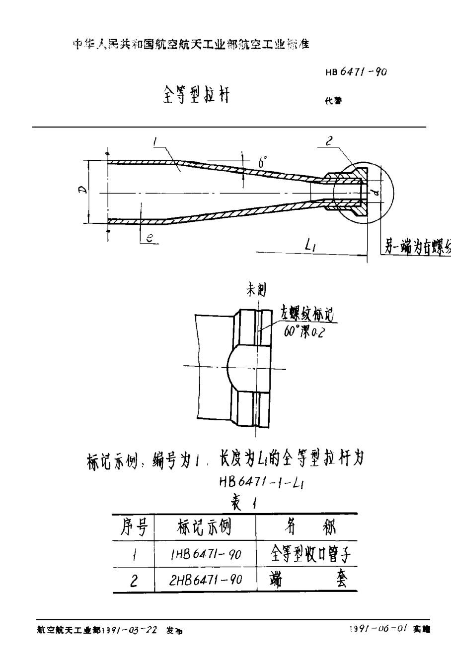 HB 6471-1990全等型拉桿