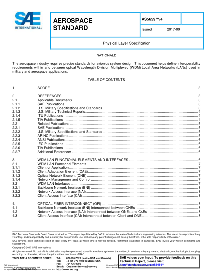 SAE AS5659/4-2017  Physical Layer Specification