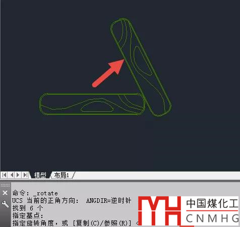 cad為什么旋轉(zhuǎn)時輸入90但旋轉(zhuǎn)的卻不是90度？