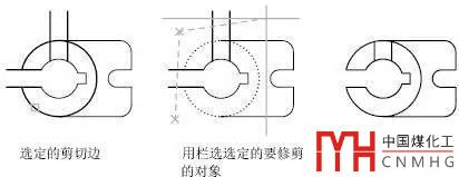 CAD修剪(Trim)和延伸(Extend)的使用技巧