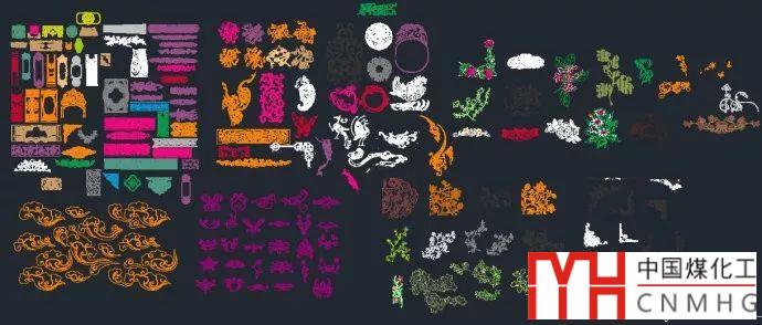 CAD裝飾花紋圖庫