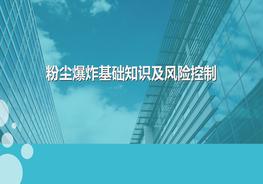 粉塵爆炸基礎(chǔ)知識(shí)及其風(fēng)險(xiǎn)控制ppt