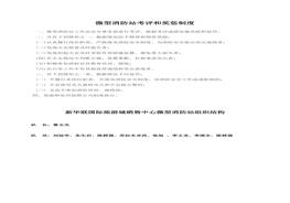 微型消防站考評和獎懲制度doc