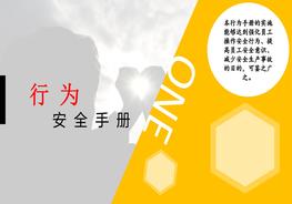 安全行為手冊培訓（經典）pptx