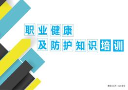 職業(yè)健康及防護(hù)知識培訓(xùn)pptx