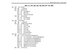 施工作業(yè)安全防護(hù)手冊doc