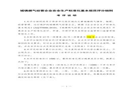 城鎮(zhèn)燃?xì)饨?jīng)營企業(yè)安全生產(chǎn)標(biāo)準(zhǔn)化評定標(biāo)準(zhǔn)doc