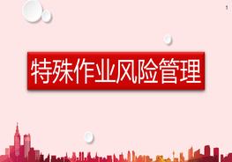 特殊作業(yè)風(fēng)險管理pptx