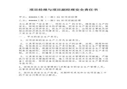 施工單位項(xiàng)目部層級(jí)安全生產(chǎn)責(zé)任書（47頁）docx