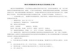 燙傷應(yīng)急演練方案docx