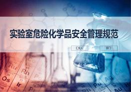 實驗室危險化學品安全管理規(guī)范pptx
