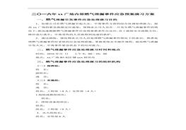 10頁  燃?xì)庑孤?yīng)急預(yù)案演習(xí)方案doc