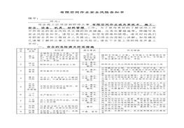 有限空間作業(yè)安全風(fēng)險(xiǎn)告知書doc