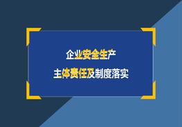 企業(yè)安全生產(chǎn)主體責(zé)任及制度落實(shí)pptx