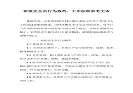 、工作標(biāo)準(zhǔn)參考文本(1)docx