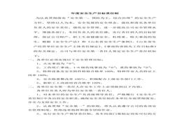 年度安全生產(chǎn)目標(biāo)責(zé)任書docx