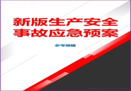 新版生產(chǎn)安全事故應(yīng)急預(yù)案參考模板（依據(jù)GBT29639-2020編制）docx