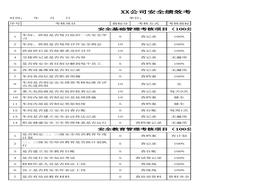 司安全績效考核總表(2)xls