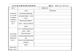 安全培訓(xùn)教育需求調(diào)查表doc