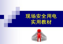 B20210810現(xiàn)場安全用電實用材料ppt