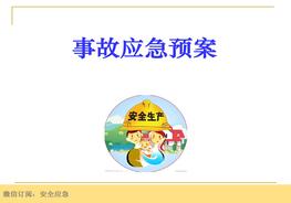 B20210603事故應(yīng)急預案ppt