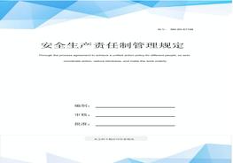 安全生產(chǎn)責(zé)任制管理規(guī)定(1)docx