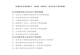 級(jí)（崗位）安全生產(chǎn)責(zé)任制（26頁）(1)docx