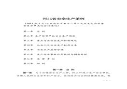 河北省安全生產(chǎn)條例docx