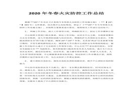 防控工作總結(jié)(1)docx