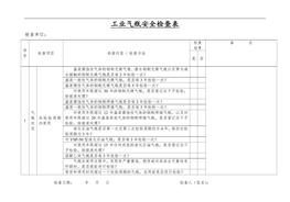 設(shè)備設(shè)施安全檢查表大全doc