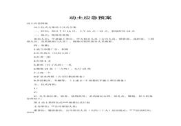 動土應(yīng)急預案docx