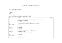 企業(yè)安全風(fēng)險(xiǎn)評估報(bào)告(1)docx