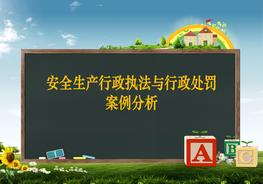 安全生產(chǎn)行政執(zhí)法與行政處罰案例分析ppt