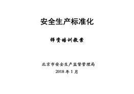 安全生產(chǎn)標(biāo)準(zhǔn)化講義docx