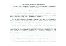 山東省安全生產(chǎn)行政責(zé)任制規(guī)定doc