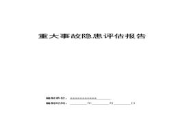 評估報(bào)告(1)doc