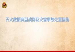 滅火救援典型戰(zhàn)例及災(zāi)害事故處置pptx