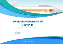 安全生產(chǎn)責(zé)任體系建立指導(dǎo)書docx