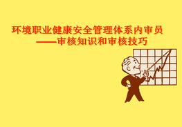 EHS內(nèi)審員審核知識(shí)和技巧ppt