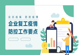 企業(yè)復(fù)工疫情防控要點(diǎn)pptx