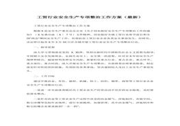 項(xiàng)整治工作方案（最新）(1)docx