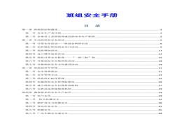 班組安全知識(shí)手冊(cè)(2)doc
