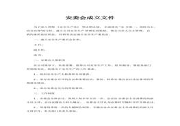 安委會(huì)成立文件docx