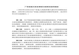 廣東省重大安全事故行政責任追究規(guī)定doc