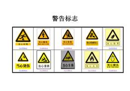安全常用標(biāo)志大全--警告標(biāo)志（22頁(yè)）(1)doc
